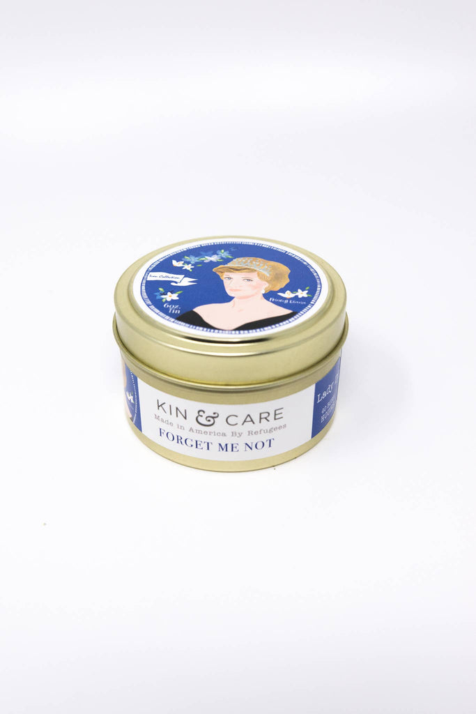 Lady Di Icon Collection Tin Candle