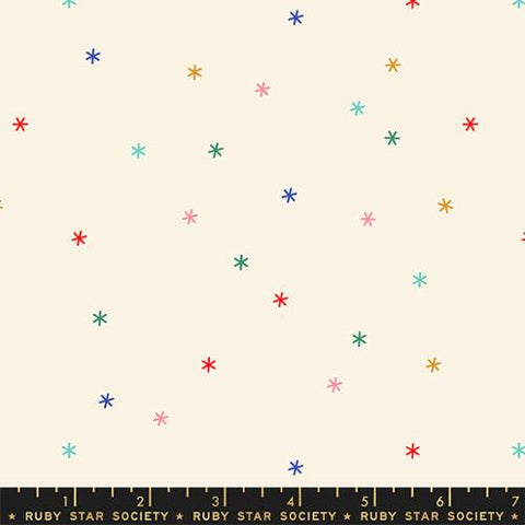 Spark in Multi -- Jolly Basics Ruby Star Society Collaborative -- Moda Fabric