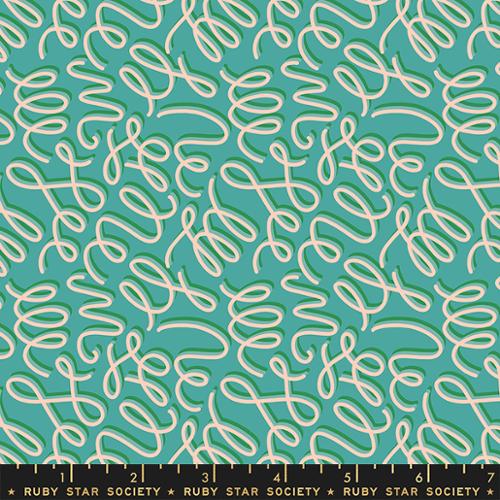 Loops in Succulent --- Reverie by Melody Miller for Ruby Star Society -- Moda Fabric