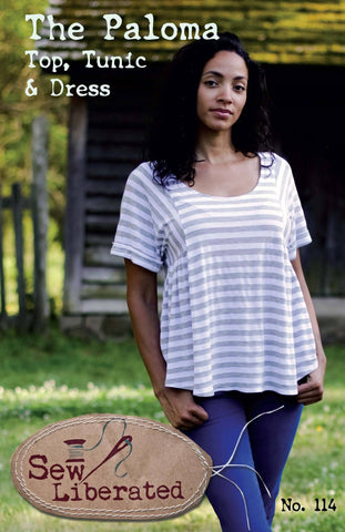 Paloma Top, Tunic & Dress Sewing Pattern