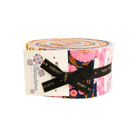 Floradora Jelly Roll--- Jen Hewitt for Ruby Star Precut for Moda Fabrics