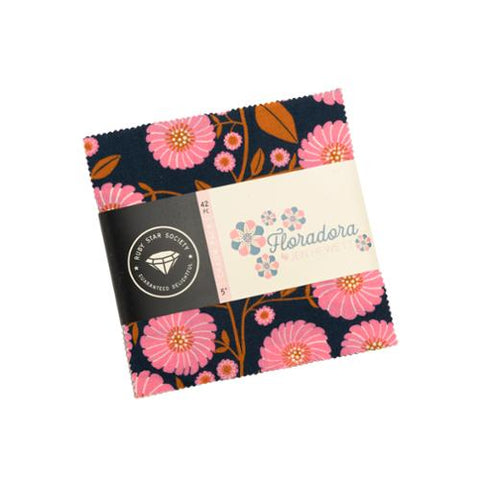 Floradora Charm Pack --- Jen Hewitt for Ruby Star Precut for Moda Fabrics