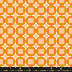 Cane Geometric Dot in Cactus --- Floradora by Jen Hewett for Ruby Star Society -- Moda Fabric