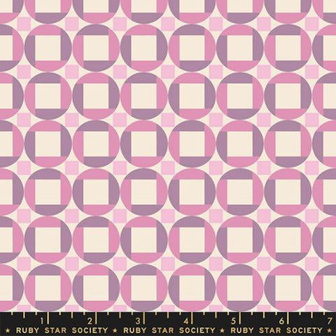 Cane Geometric Dot in Lupine --- Floradora by Jen Hewett for Ruby Star Society -- Moda Fabric