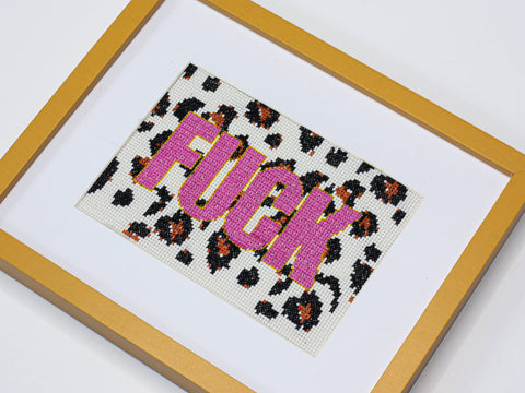 F*ck - Cross Stitch Kit