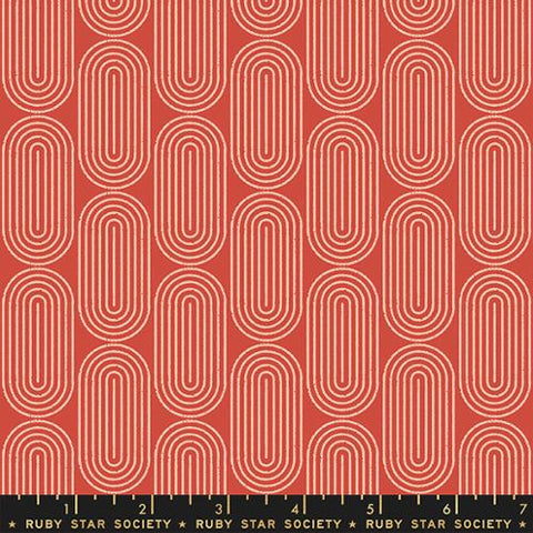 Capsule in Cayenne ---  Linear by Rashida Coleman-Hale for Ruby Star Society -- Moda Fabric