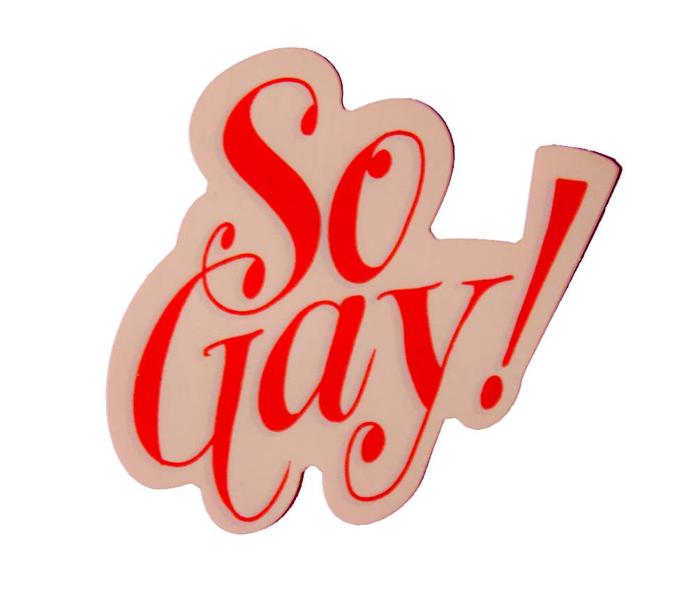 So Gay Sticker