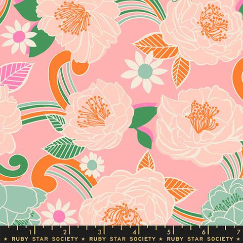 Large Floral in Balmy ---  Curio by Melody Miller for Ruby Star Society -- Moda Fabric