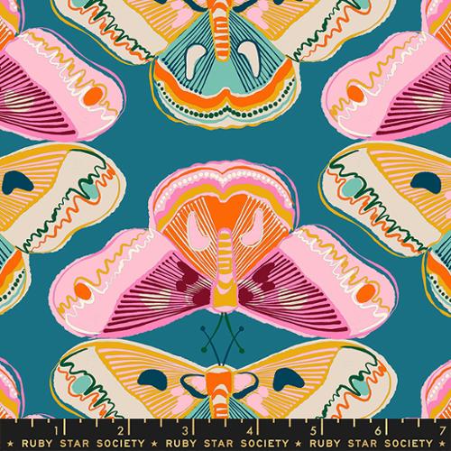 Butterfly in Mermaid ---  Curio by Melody Miller for Ruby Star Society -- Moda Fabric