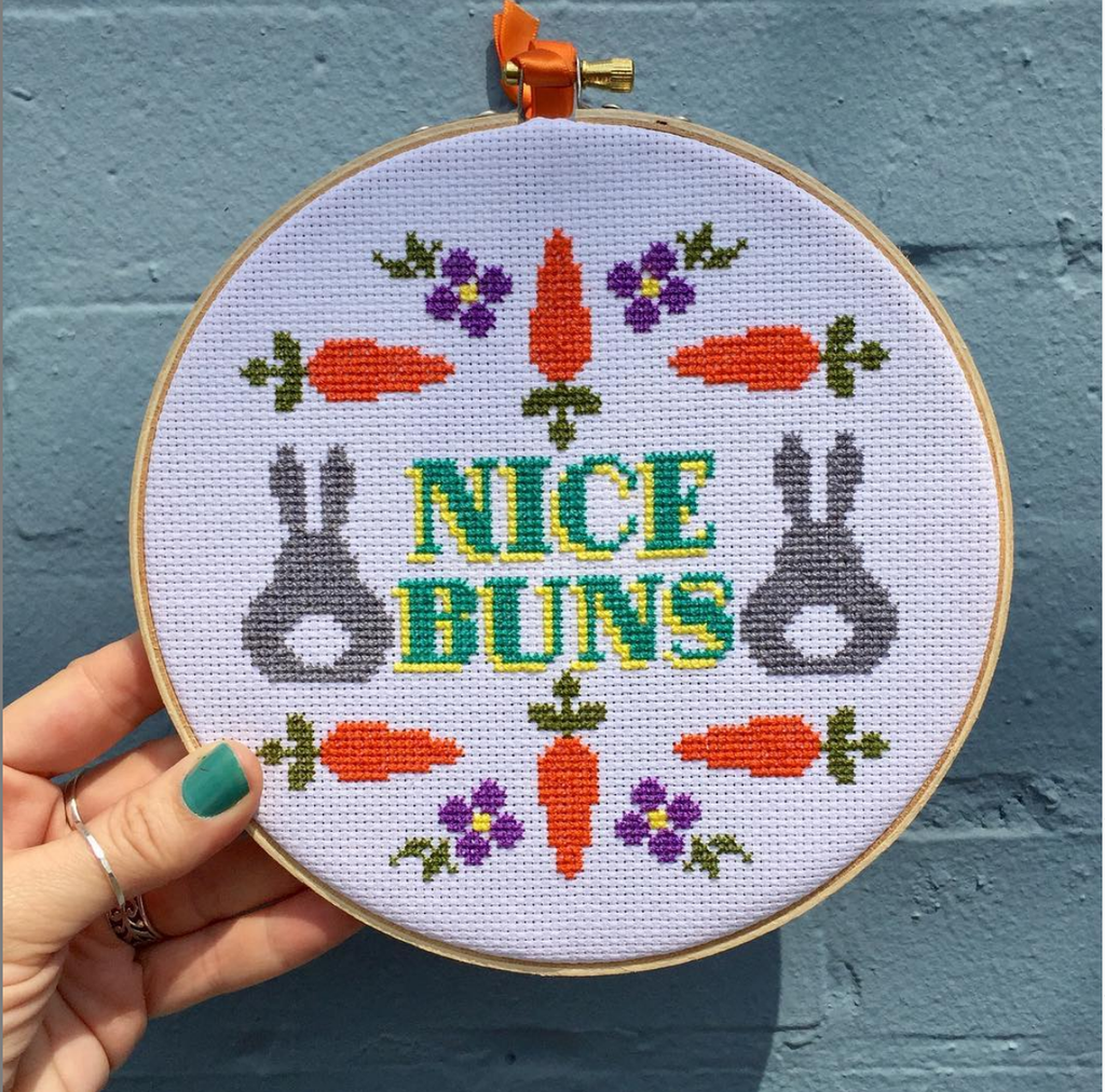 Nice Buns Cross Stitch Kit