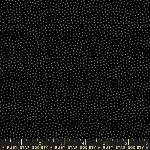 Sand in Black ---  Achroma  by Rashida Coleman-Hale for Ruby Star Society -- Moda Fabric