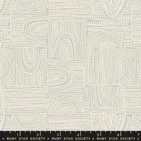 Bridge in Oyster---  Achroma  by Rashida Coleman-Hale for Ruby Star Society -- Moda Fabric