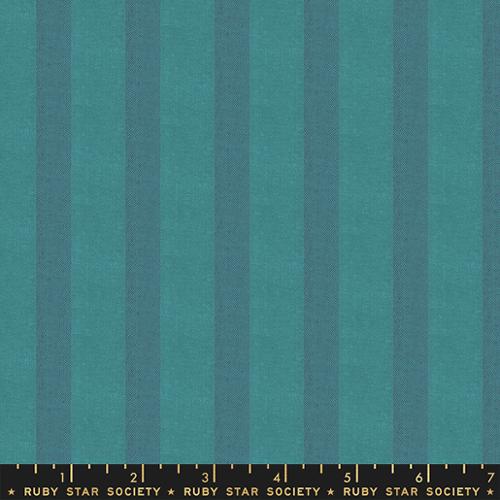 Breeze Stripes in Vintage Blue -- Warp & Weft Moonglow --  Alexia Abegg for Ruby Star Society -- Moda Fabrics