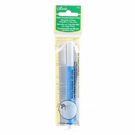 Water Soluble Marker Blue --Clover
