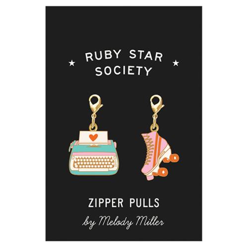 Melody Miller Zipper Pulls 2ct -- Ruby Star Society