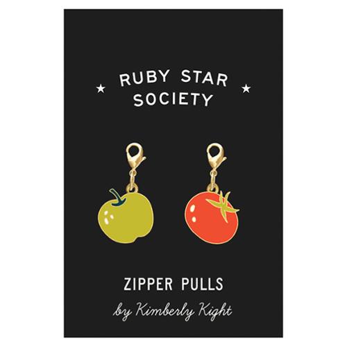 Kimberly Kight Zipper Pulls 2ct -- Ruby Star Society