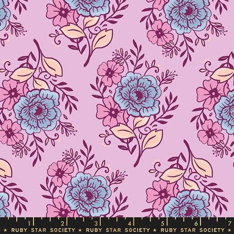 Heirloom Flowers in Macaron -- Reading Nook by Sarah Watts for Ruby Star Society -- Moda Fabric