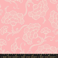 Modern Flowers in Balmy -- Reading Nook by Sarah Watts for Ruby Star Society -- Moda Fabric