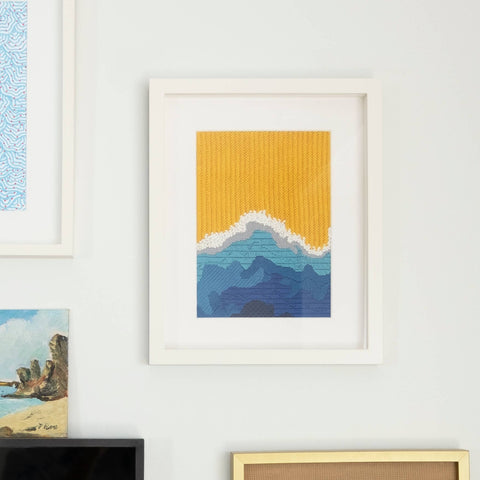 Souvenir d'une Plage Needlepoint Kit | DIY Embroidery