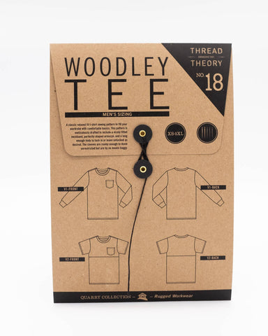 Woodley Tee Tissue Sewing Pattern - Men's Sizing