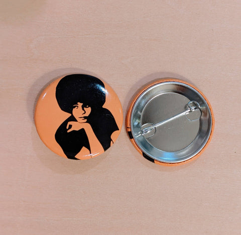 Button - Angela Davis