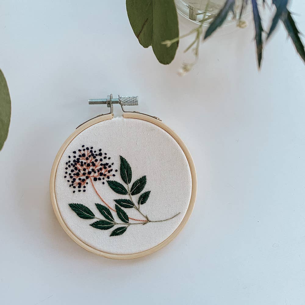 Elderberry Embroidery Kit