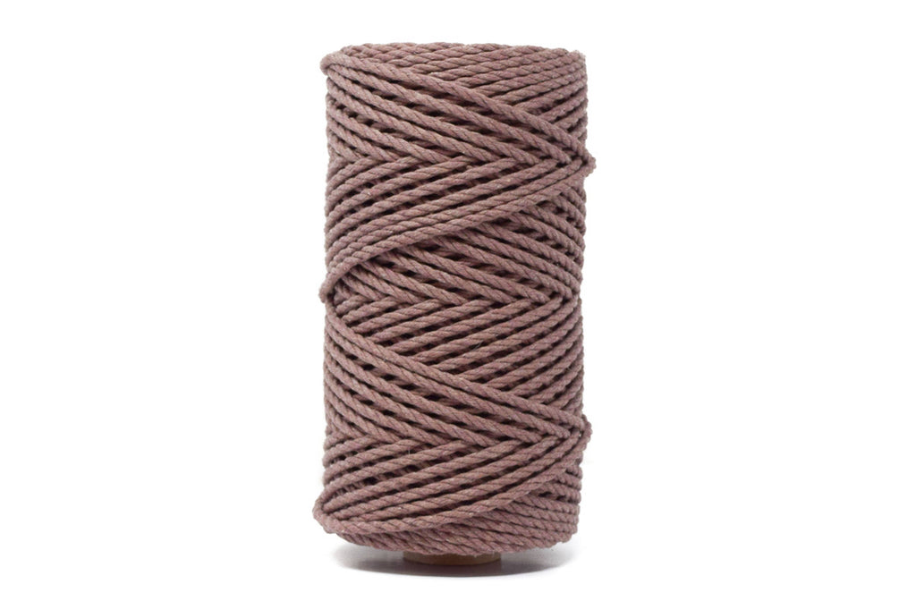 Cotton Rope Zero Waste 3 Mm - 3 Ply - Mink