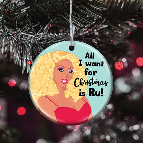 Rupaul Ornament