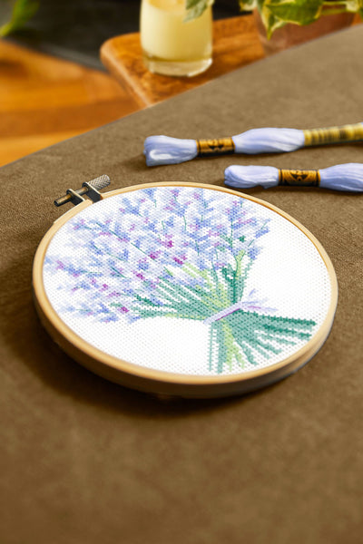 DMC Designer Cross Stitch Kit - Lavender