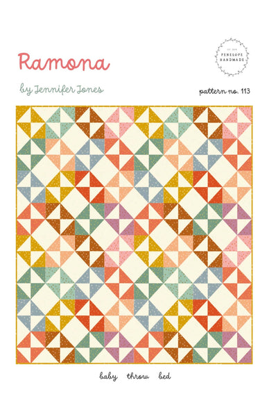 Ramona Quilt Pattern  |   Paper Version