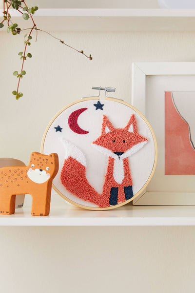 DMC Gift of Stitch Flossie Fox Punch Needle Kit