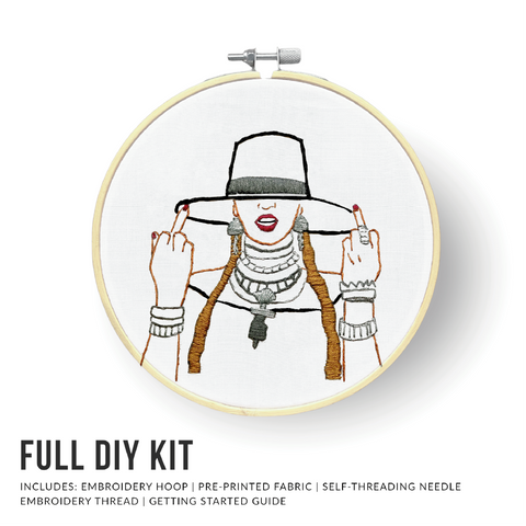 Slay DIY Embroidery Kit