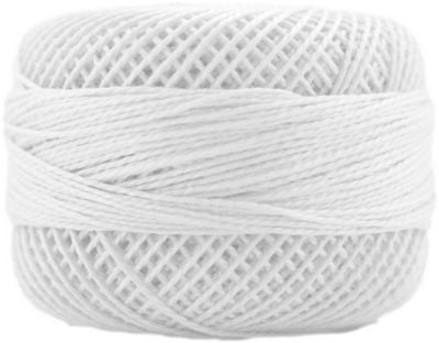 Perle Cotton Sz8 10gm 10ct WHITE -- Presencia