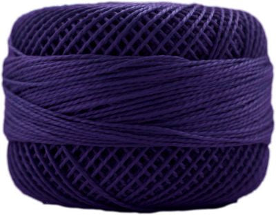 Perle Cotton Sz8 10gm VERY DARK LAVENDER 2720 -- Presencia
