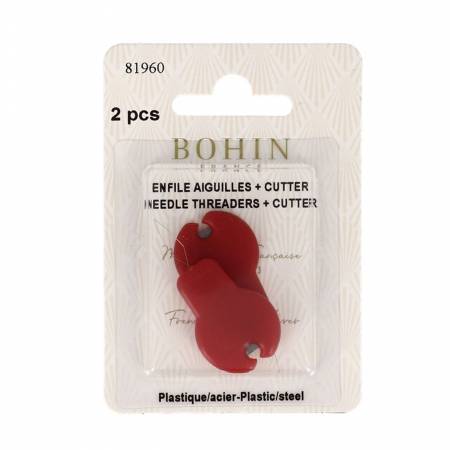 Needle Threader & Cutter 2 ct -- Bohin
