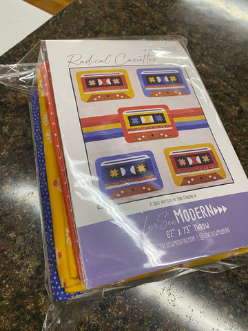 Radical Cassettes Quilt Kit