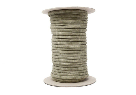 Braided Cotton Cord Zero Waste 10 Mm - Oregano