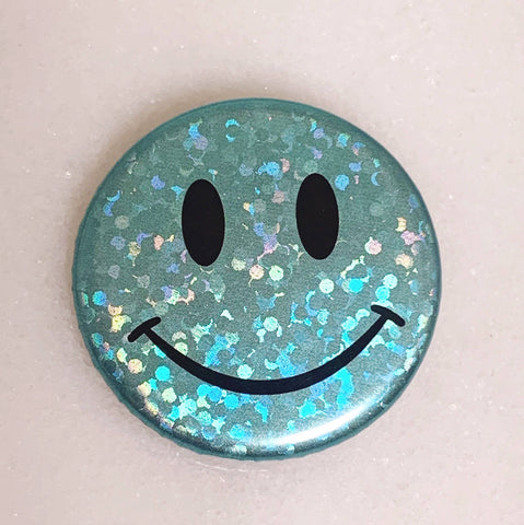 Smiley Face Button Pins