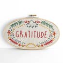 Little Truths Studio Gratitude Embroidery Kit -- Budgiegoods