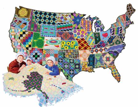 American Quilt 600pc