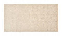 Cosmo Sashiko Cotton & Linen Precut Fabric - Circle - Natural -- Lecien