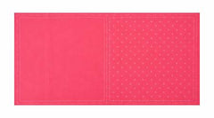 Cosmo Sashiko Cotton & Linen Precut Fabric - Kasuri - Rose -- Lecien