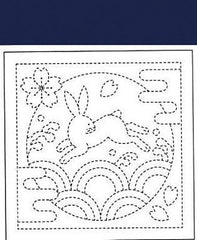 Sashiko Sampler Navy Olympus