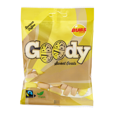 Bubs Goody  Banana Toffee Sweet Ovals