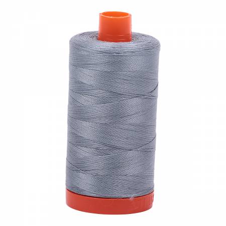 Aurifil Cotton Mako Thread 50 Wt -- Light Blue Grey 2610