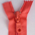 22" Zipper, Sugar Coral, Closed Bottom