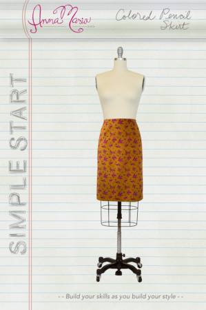 Anna Maria Simple Start Colored Pencil Skirt