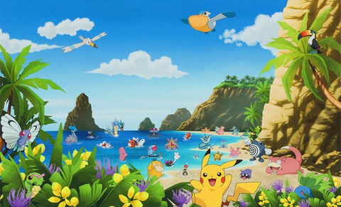 Pokemon Beach Panel -- Robert Kaufman