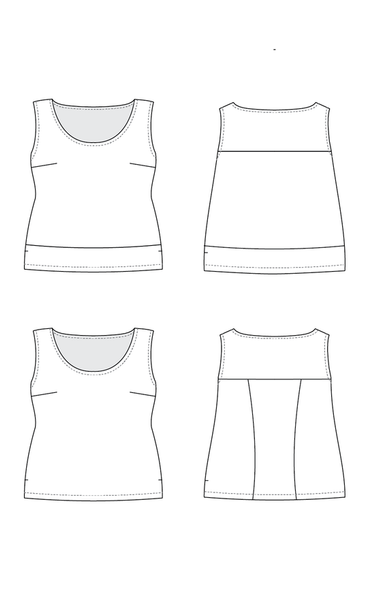 Springfield Top Pattern by Cashmerette