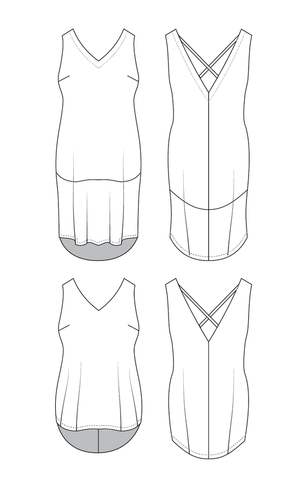 Webster Top & Dress Pattern by Cashmerette